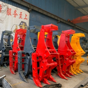 挖機機械抓鋼器